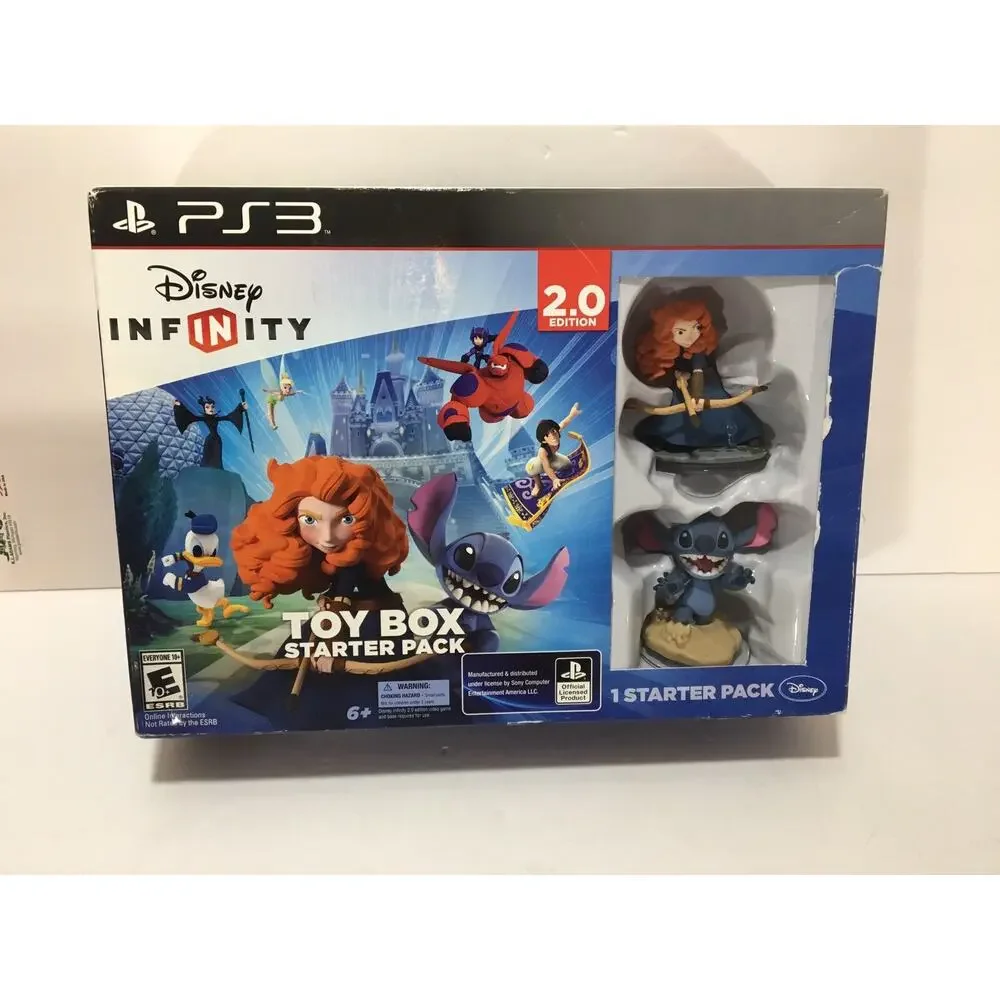 Disney Infinity: Toy Box Starter Pack (2.0 Edition)-PS3 PlayStation 3 Rated 10+